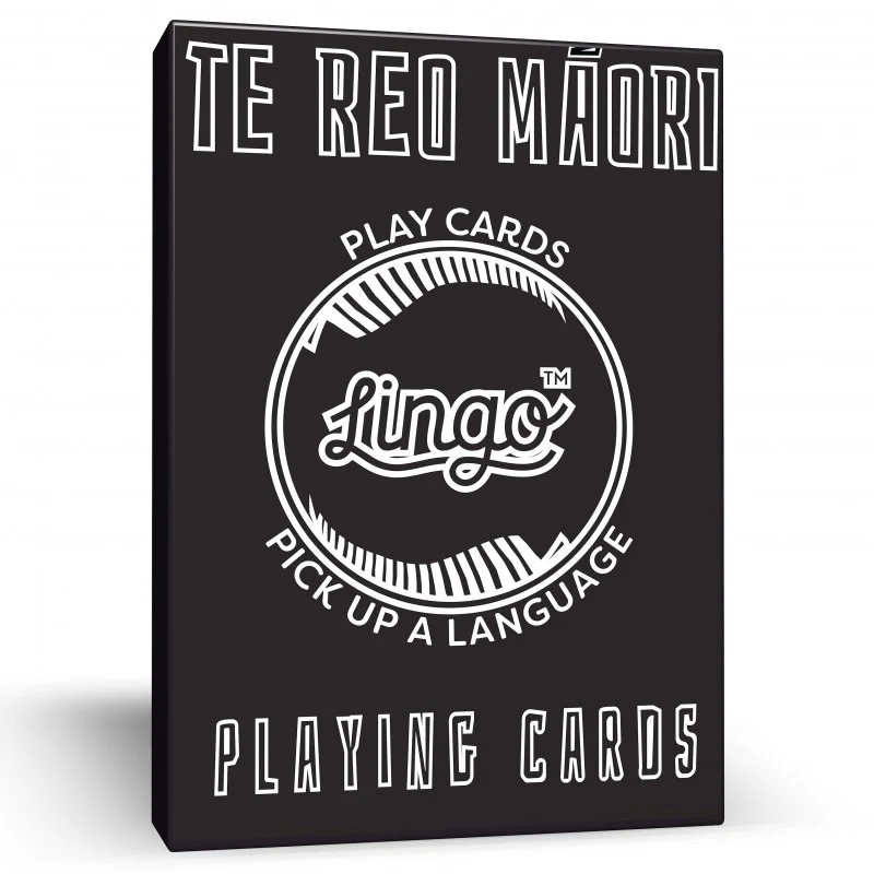 TE REO LEARN MAORI PLAYING CARDS