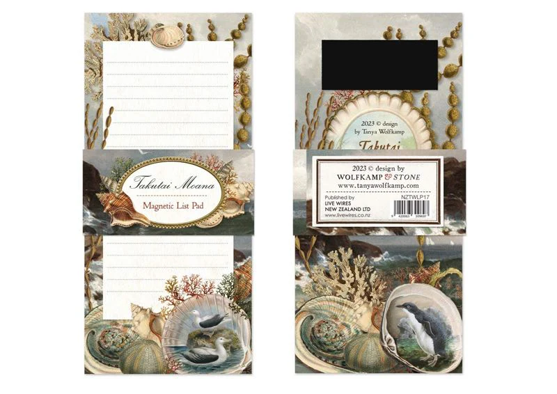 TAKUTAI MOANA NZ MAGNETIC LIST PAD