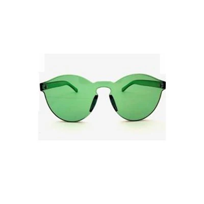 GREEN CRYSTAL FESTIVAL SUNGLASSES PLASTIC