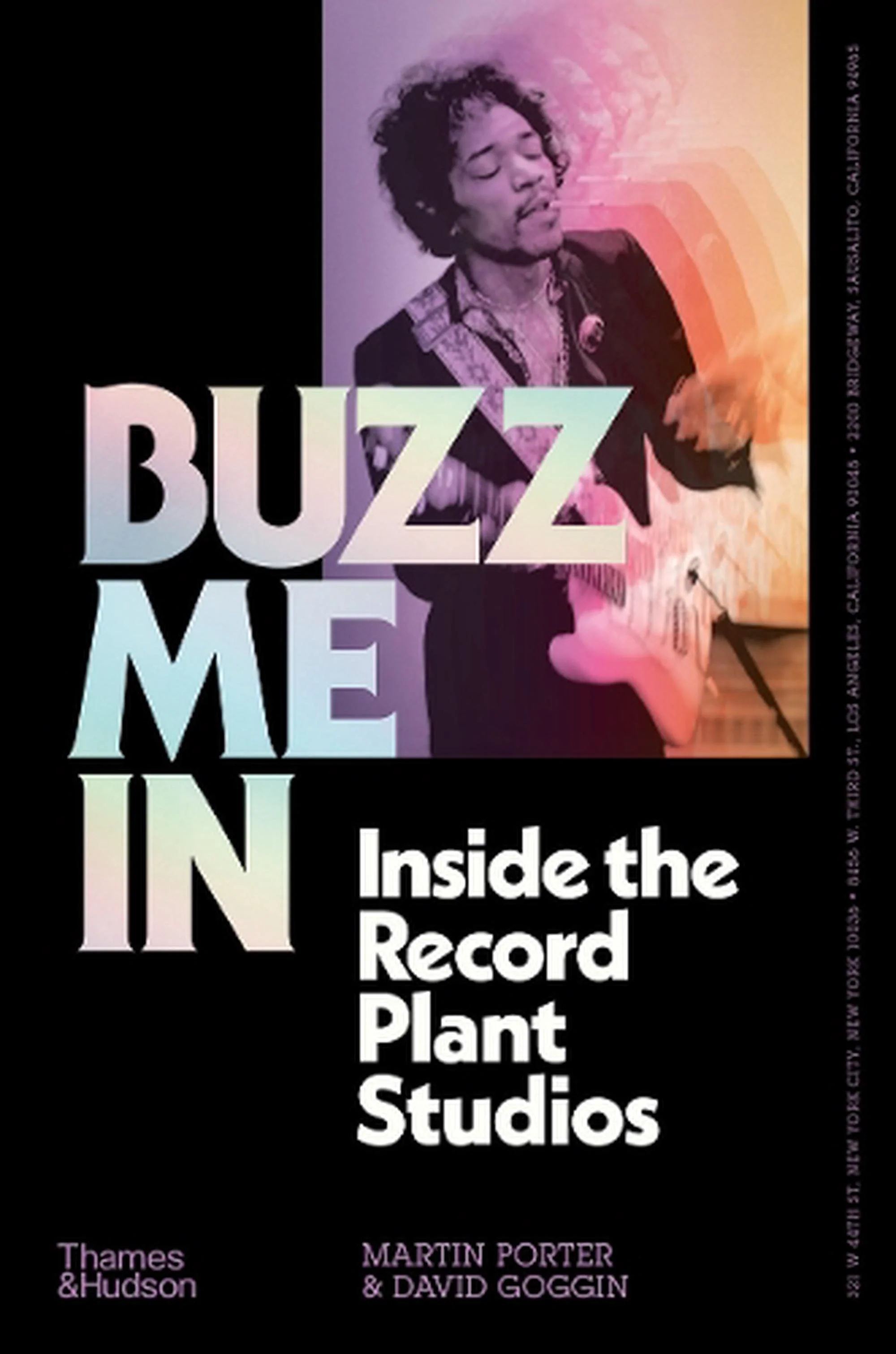 MARTIN PORTER | BUZZ ME IN INSIDE THE RECORD PLANT STUDIOS - Image 2