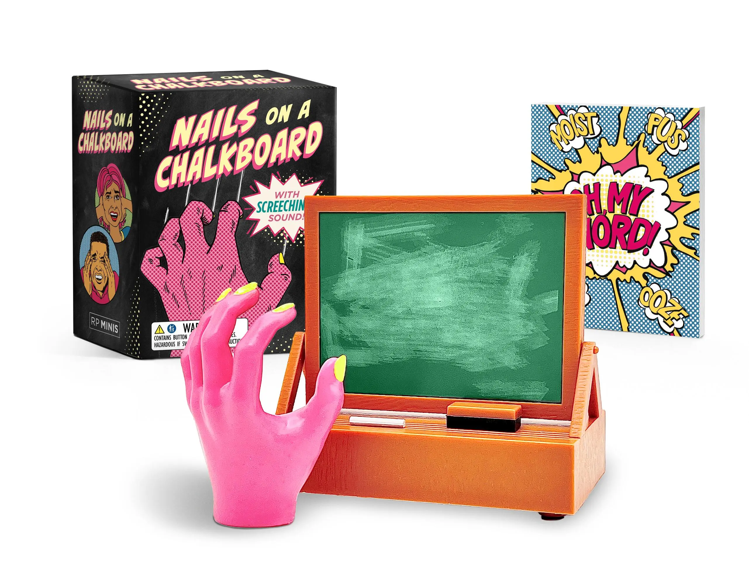 MINI KIT | NAILS ON A CHALKBOARD MINI KIT WITH SCREECHING SOUND