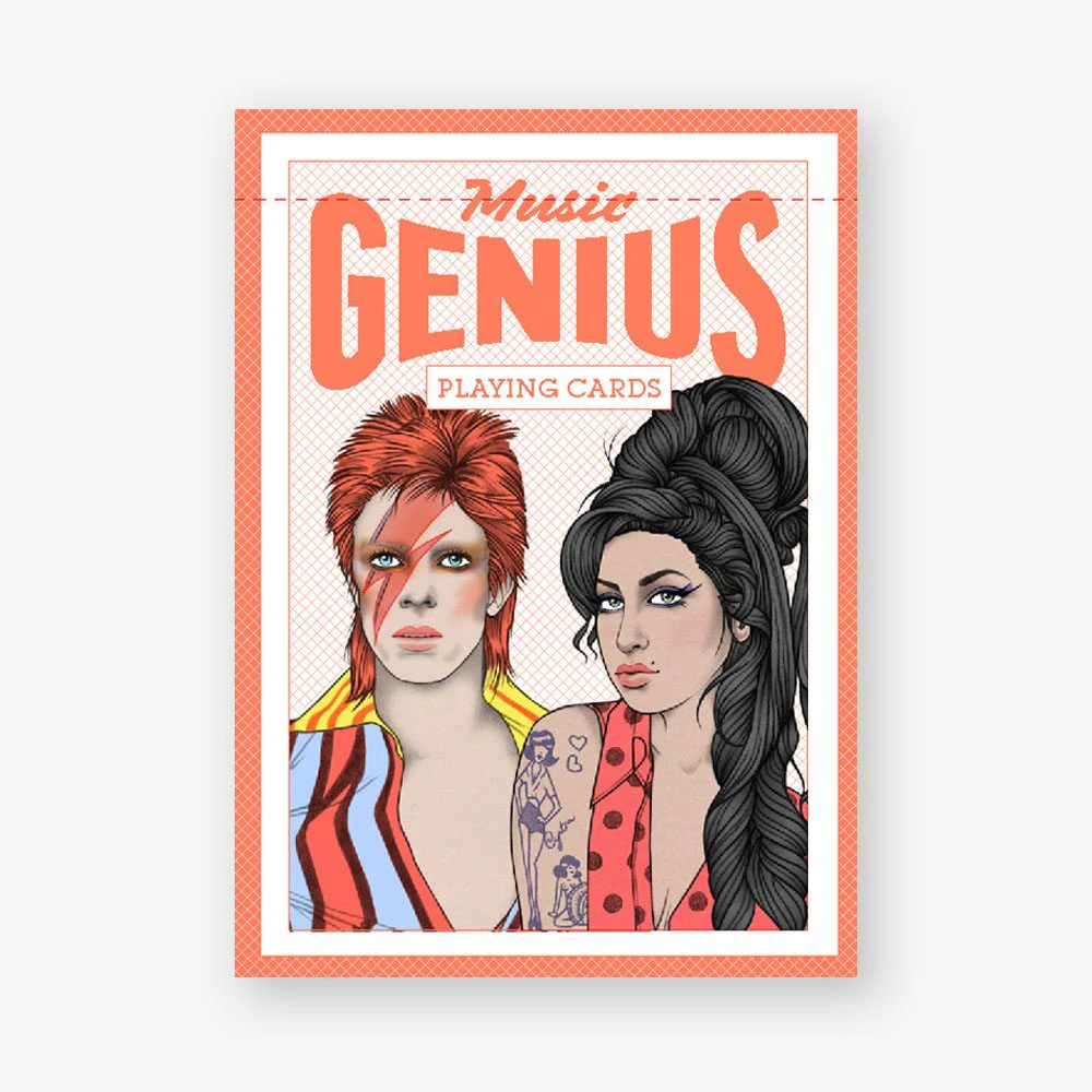 GENIUS MUSIC PLAYING CARDS
