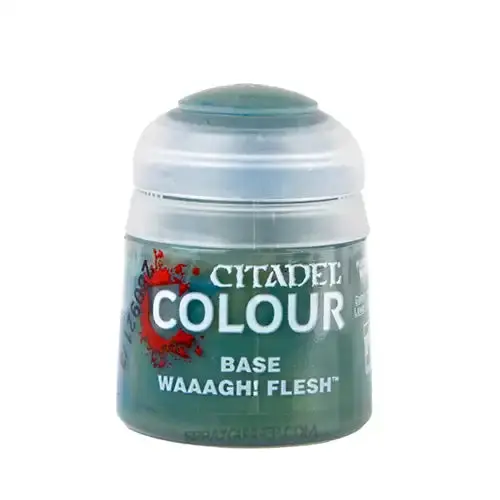 CITADEL BASE: WAAAGH! FLESH PAINT *COST PRICE SALE*