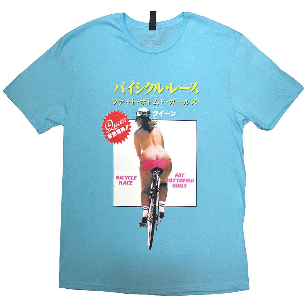 QUEEN FAT BOTTOMED GIRLS BLUE TEE