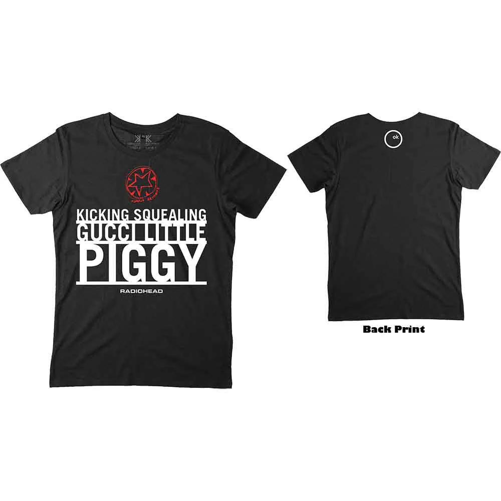 RADIOHEAD GUCCI PIGGY TEE