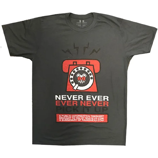 RADIOHEAD NEVER PICK UP TEE